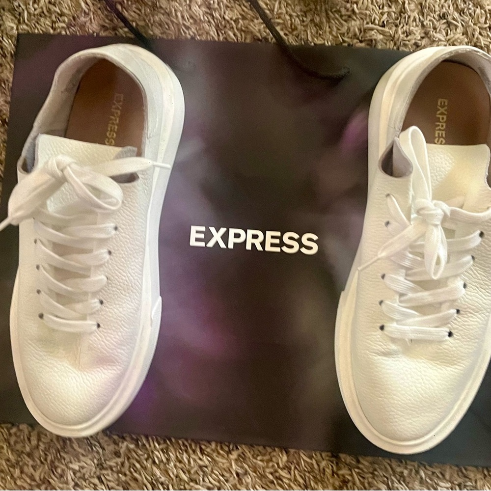 Express Like New Leather Sneakers View 2
